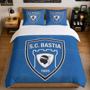 Alternative view of Housse De Couette SC Bastia 05 Parure de lit Ensemble De Literie - SCB Ligue 2