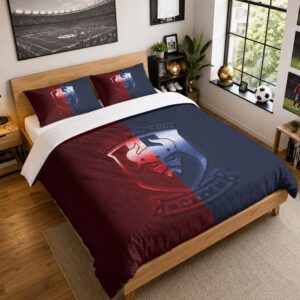 Housse De Couette SM Caen 04 Parure de lit Ensemble De Literie - SMC Ligue 2