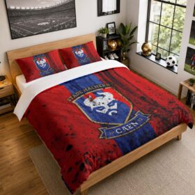 Housse De Couette SM Caen 09 Parure de lit Ensemble De Literie – SMC Ligue 2