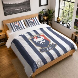 Housse De Couette SM Caen 11 Parure de lit Ensemble De Literie - SMC Ligue 2
