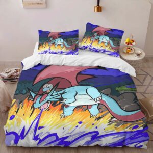 Alternative view of Housse De Couette Drattak Pokémon 3 Parure de lit Ensemble De Literie