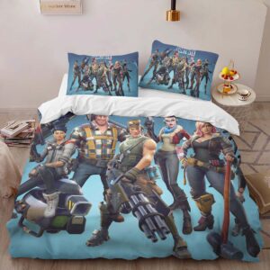 Alternative view of Housse De Couette Sauvez le Monde – Héros Fortnite Parure de lit Ensemble De Literie