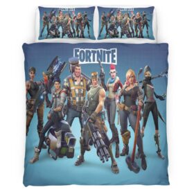 Housse De Couette Sauvez le Monde – Héros Fortnite Parure de lit Ensemble De Literie