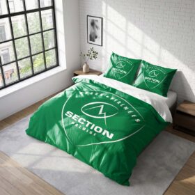 Housse De Couette Section Paloise Rugby Club Parure de lit Ensemble De Literie Rugby – Model 03