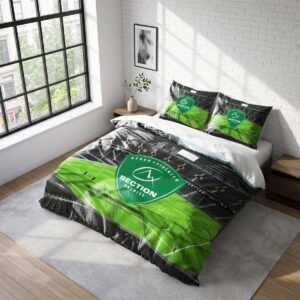 Housse De Couette Section Paloise Rugby Club Parure de lit Ensemble De Literie Rugby - Model 06