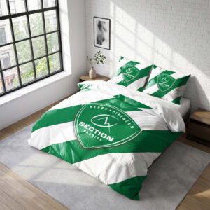 Housse De Couette Section Paloise Rugby Club Parure de lit Ensemble De Literie Rugby - Model 07