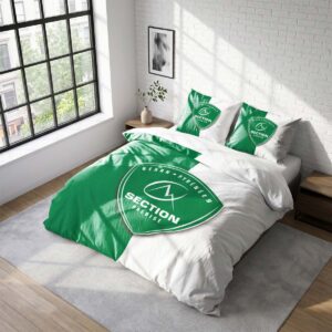 Housse De Couette Section Paloise Rugby Club Parure de lit Ensemble De Literie Rugby - Model 09