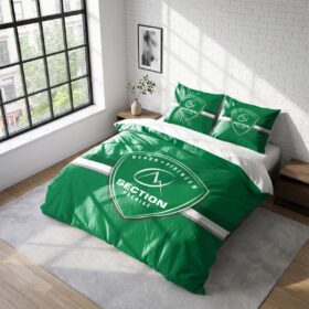 Housse De Couette Section Paloise Rugby Club Parure de lit Ensemble De Literie Rugby – Model 11