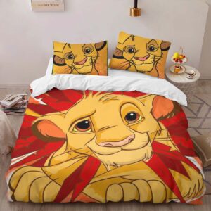 Alternative view of Housse De Couette Simba – Le Roi Lion 06 Parure de lit Ensemble De Literie
