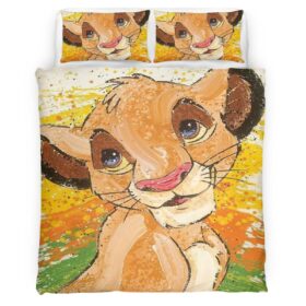 Housse De Couette Simba – Le Roi Lion 07 Parure de lit Ensemble De Literie
