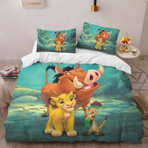 Alternative view of Housse De Couette Simba – Le Roi Lion Personnages 01 Parure de lit Ensemble De Literie