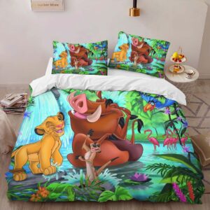 Alternative view of Housse De Couette Simba et ses amis 2 Parure de lit Ensemble De Literie