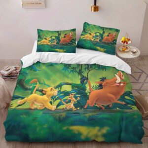 Alternative view of Housse De Couette Simba et ses amis 3 Parure de lit Ensemble De Literie