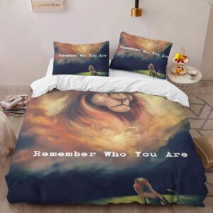 Alternative view of Housse De Couette Simba et Mufasa – Le Roi Lion 02 Parure de lit Ensemble De Literie