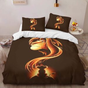 Alternative view of Housse De Couette Simba et Mufasa – Le Roi Lion 03 Parure de lit Ensemble De Literie