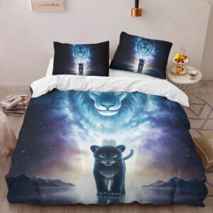 Alternative view of Housse De Couette Simba et Mufasa – Le Roi Lion 04 Parure de lit Ensemble De Literie
