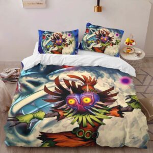Alternative view of Housse De Couette Skull Kid Masque de Majora – The Legend of Zelda Parure de lit Ensemble De Literie