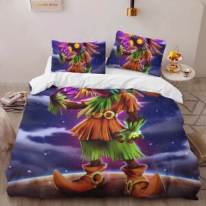 Alternative view of Housse De Couette Skull Kid Masque de Majora – The Legend of Zelda Personnage 2 Parure de lit Ensemble De Literie