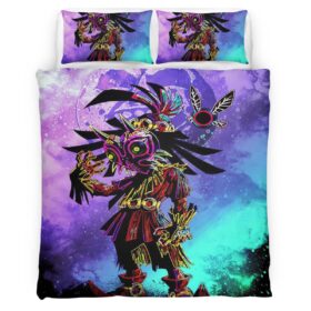 Housse De Couette Skull Kid The Legend of Zelda 3 Parure de lit Ensemble De Literie