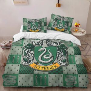 Alternative view of Housse De Couette Serpentard Harry Potter 2 Parure de lit Ensemble De Literie