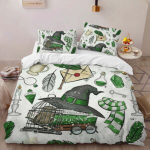 Alternative view of Housse De Couette Serpentard Harry Potter 3 Parure de lit Ensemble De Literie