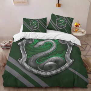 Alternative view of Housse De Couette Maison Serpentard Harry Potter 02 Parure de lit Ensemble De Literie