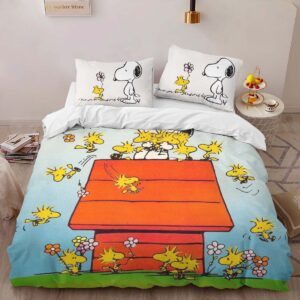 Alternative view of Housse De Couette Snoopy Câlin Beagle Parure de lit Ensemble De Literie