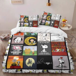 Alternative view of Housse De Couette Snoopy – Peanuts 13 Parure de lit Ensemble De Literie