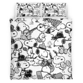 Housse De Couette Snoopy – Peanuts 2 Parure de lit Ensemble De Literie