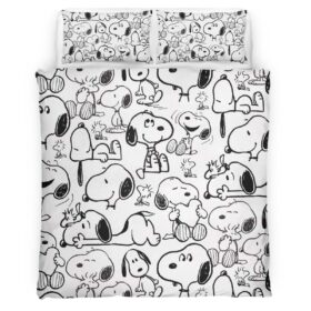 Housse De Couette Snoopy – Peanuts Parure de lit Ensemble De Literie