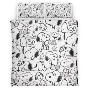 Housse De Couette Snoopy – Peanuts Parure de lit Ensemble De Literie