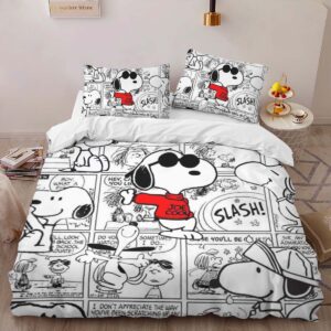 Alternative view of Housse De Couette Snoopy – Peanuts 4 Parure de lit Ensemble De Literie