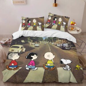 Alternative view of Housse De Couette Snoopy – Peanuts Personnages 6 Parure de lit Ensemble De Literie