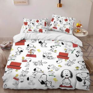 Alternative view of Housse De Couette Snoopy et Woodstock 2 Parure de lit Ensemble De Literie