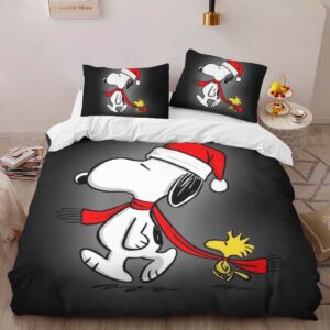 Alternative view of Housse De Couette Snoopy et Woodstock 9 Parure de lit Ensemble De Literie
