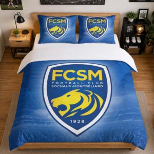 Alternative view of Housse De Couette FC Sochaux-Montbéliard 01 Parure de lit Ensemble De Literie - FCSM National