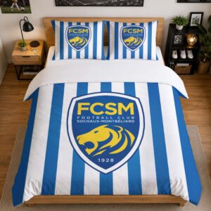 Alternative view of Housse De Couette FC Sochaux-Montbéliard 06 Parure de lit Ensemble De Literie - FCSM National