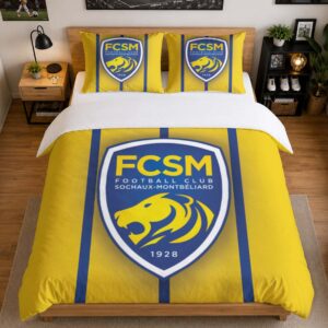 Alternative view of Housse De Couette FC Sochaux-Montbéliard 08 Parure de lit Ensemble De Literie - FCSM National