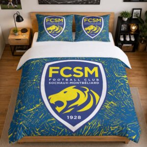 Alternative view of Housse De Couette FC Sochaux-Montbéliard 09 Parure de lit Ensemble De Literie - FCSM National