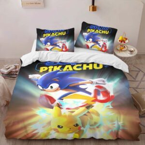 Alternative view of Housse De Couette Sonic the Hedgehog 17 Parure de lit Ensemble De Literie