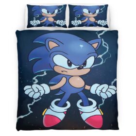 Housse De Couette Sonic the Hedgehog 2 Parure de lit Ensemble De Literie
