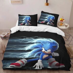 Alternative view of Housse De Couette Sonic the Hedgehog 25 Parure de lit Ensemble De Literie