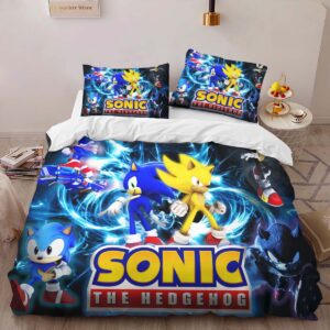 Alternative view of Housse De Couette Sonic the Hedgehog 31 Parure de lit Ensemble De Literie