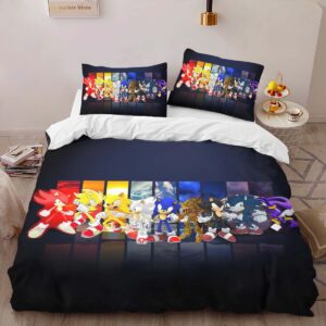 Alternative view of Housse De Couette Sonic the Hedgehog 32 Parure de lit Ensemble De Literie