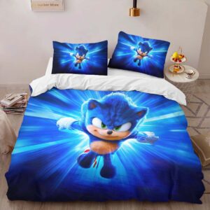 Alternative view of Housse De Couette Sonic the Hedgehog 34 Parure de lit Ensemble De Literie