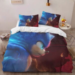 Alternative view of Housse De Couette Sonic the Hedgehog 35 Parure de lit Ensemble De Literie