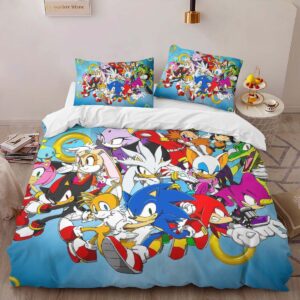 Alternative view of Housse De Couette Sonic the Hedgehog 36 Parure de lit Ensemble De Literie