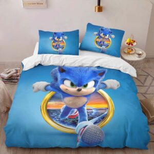 Alternative view of Housse De Couette Sonic the Hedgehog 39 Parure de lit Ensemble De Literie