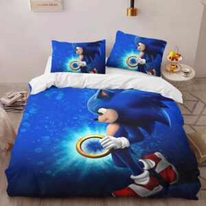 Alternative view of Housse De Couette Sonic the Hedgehog 47 Parure de lit Ensemble De Literie