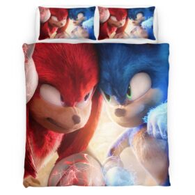 Housse De Couette Sonic the Hedgehog 48 Parure de lit Ensemble De Literie